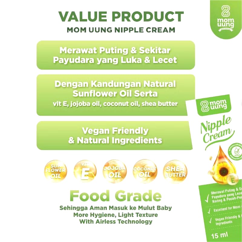 Ibu Anak Sukses Mom Uung Nipple Cream