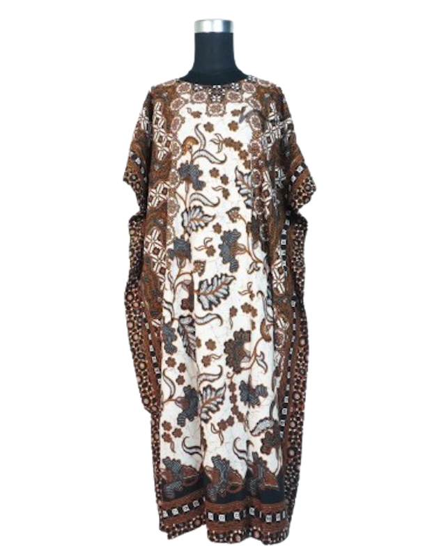 Batik Radian Daster Kelelawar Motif Batik Sogan 5