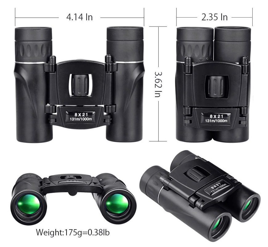 APEXEL APEXEL Teropong Binoculars Compact Zoom 8x21