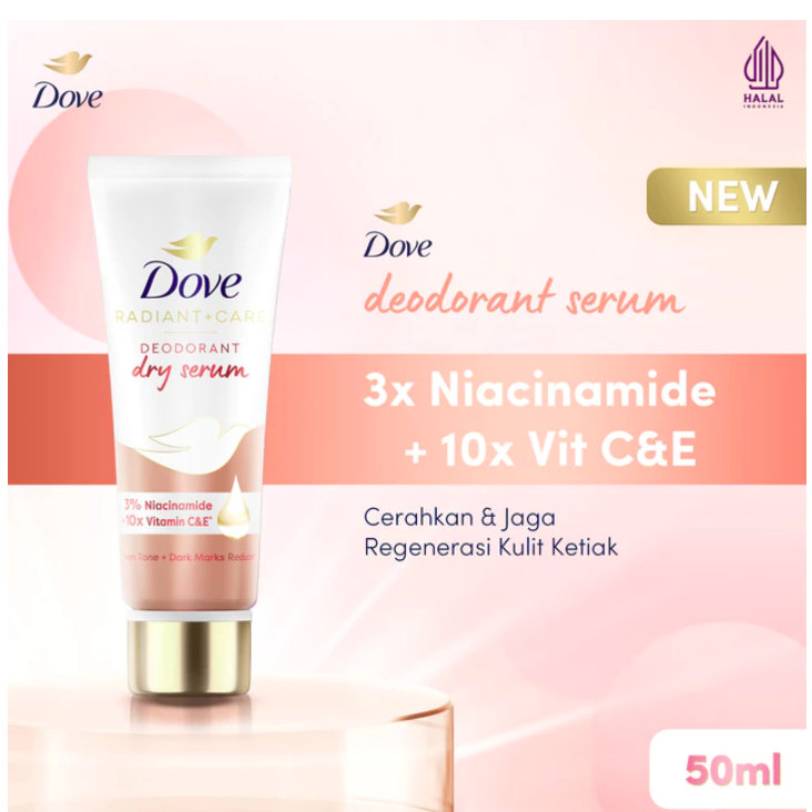 Unilever Indonesia Dove Deodorant Dry Serum Even Tone & Dark Marks Reducer