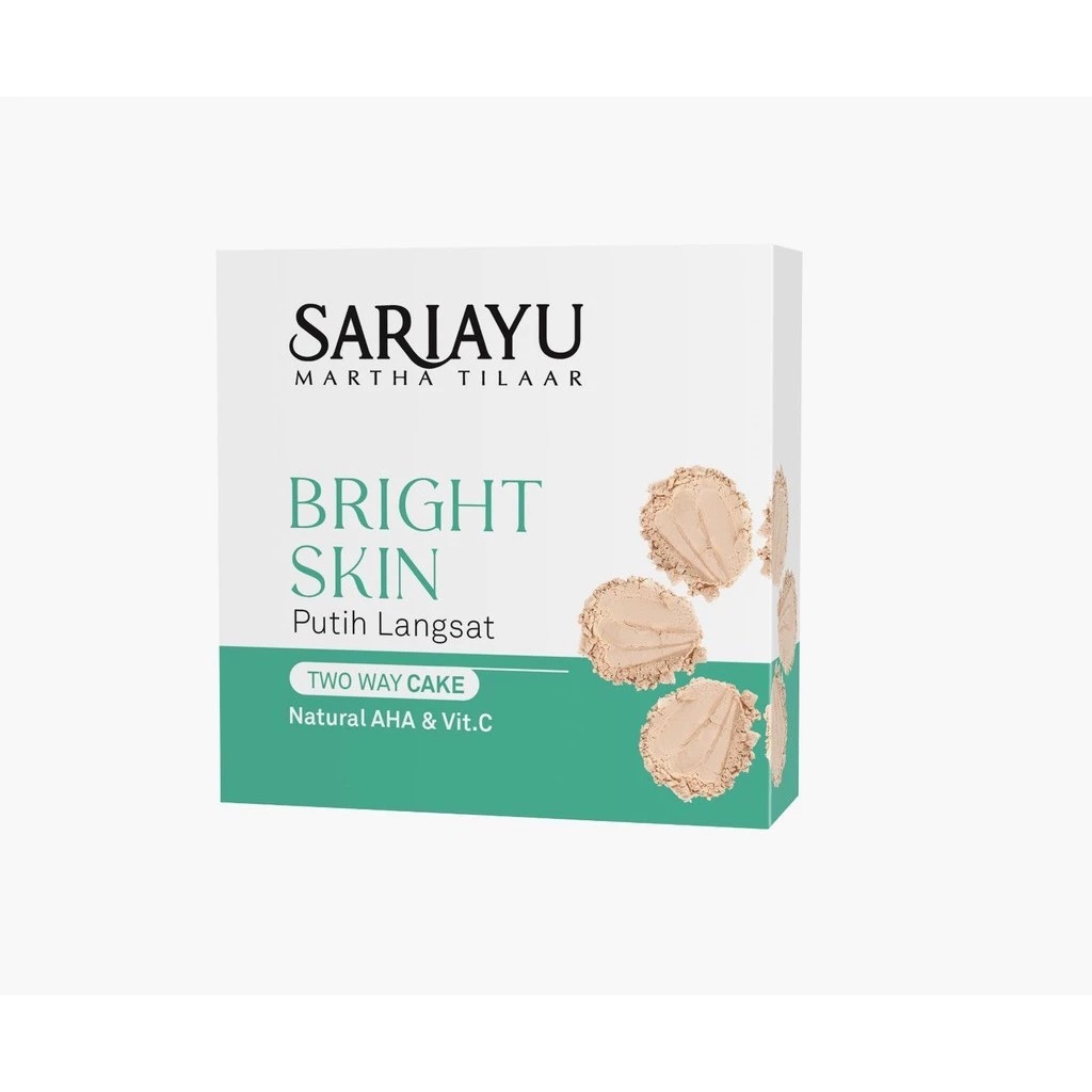 Martina Berto Sariayu Bright Skin Putih Langsat Two Way Cake