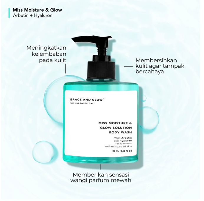  Grace and Glow Miss Moisture & Glow Body Wash