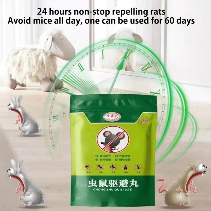 Pengusir Tikus Pil Kamper 2in1 Multifungsi 4
