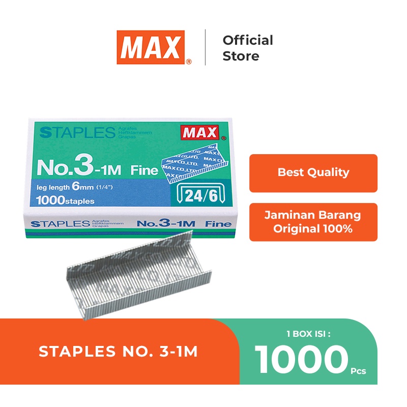 MAX  Staples No.3-1M