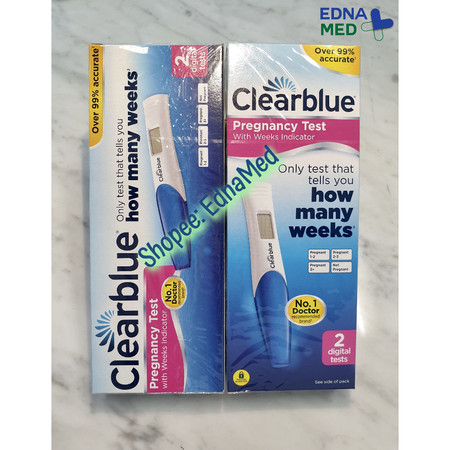 SPD (Swiss Precision Diagnostics) Clearblue Pregnancy Test with Weeks Indicator
