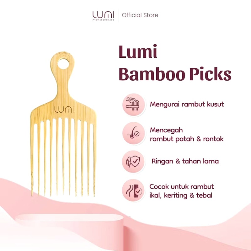 Lumi Bamboo Picks Brush 2