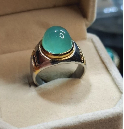 Cincin Batu Bacan Palamea Crystal Natural Super 4