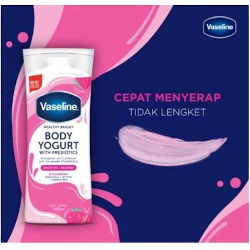 Strawberry Body Yogurt with Prebiotics 3