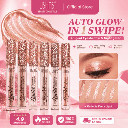 Ushas Liquid Eyeshadow 04 Champagne 2