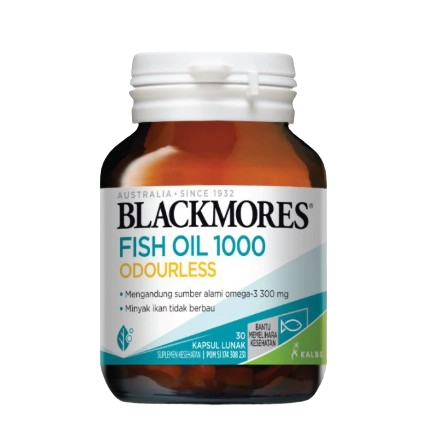 BLACKMORES Fish Oil 1000 Odourless 