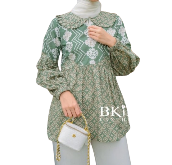 Kanthil Batik Kerja Blus Amarilis