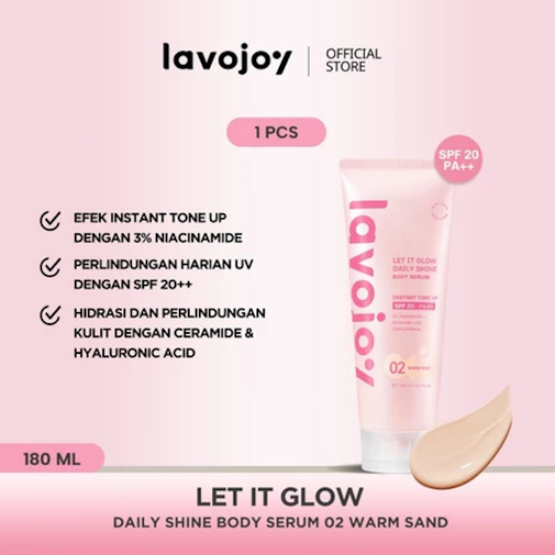 Let It Glow Daily Shine Body Serum SPF 50 PA++++ 4