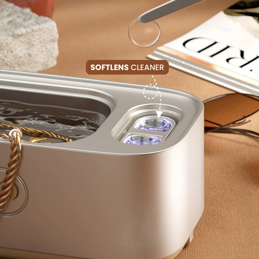  Colore.in Mesin Pembersih Kacamata Ultrasonic Pink S-700