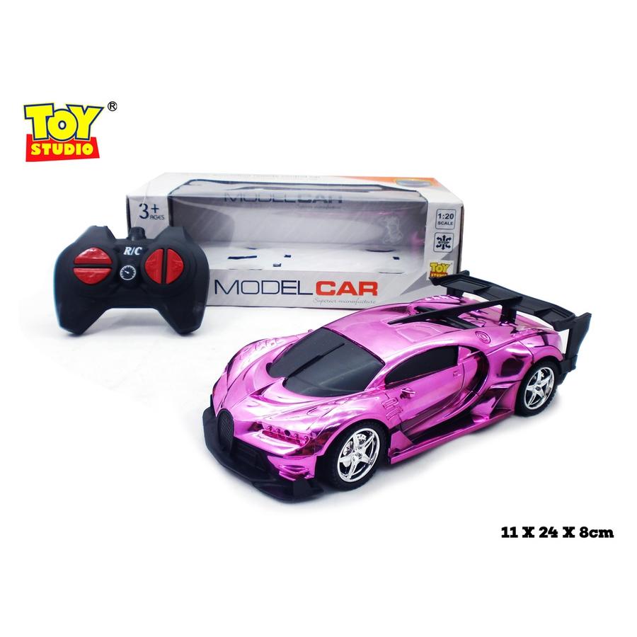  Toy Studio Bugatti Divo RC 6 Fungsi Open Door Chrome