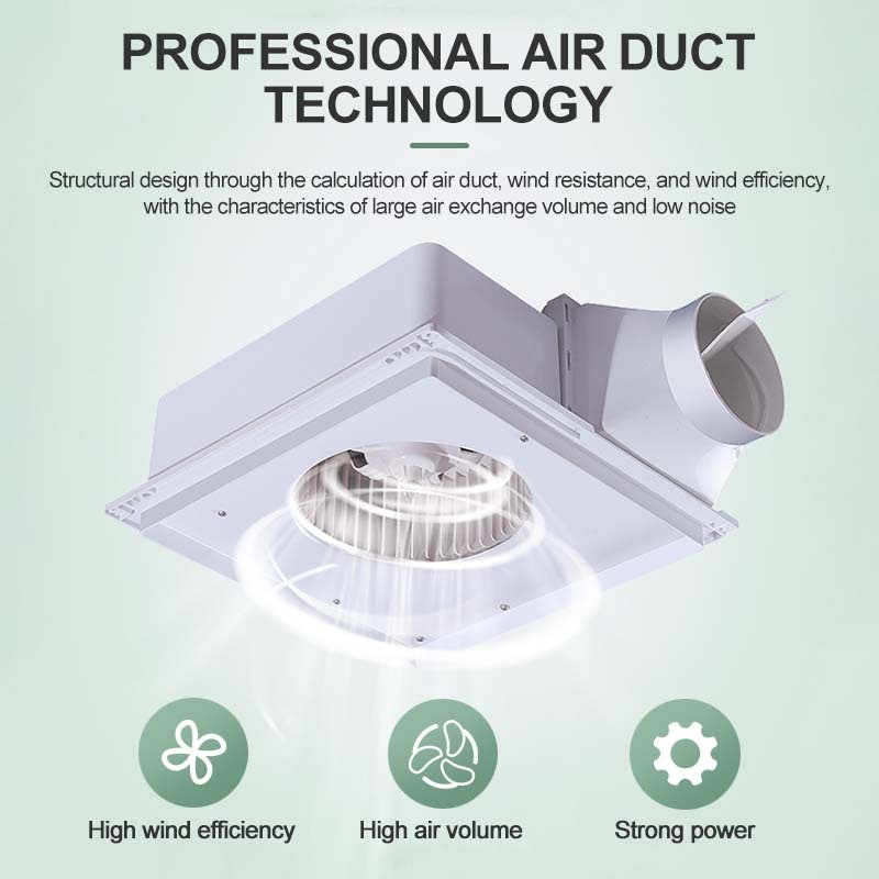 OOKAS Ducting Exhaust Fan Plafon 10 Inch 4