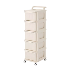 Sakumini Rolling Drawer Storage Box 5 Tingkat