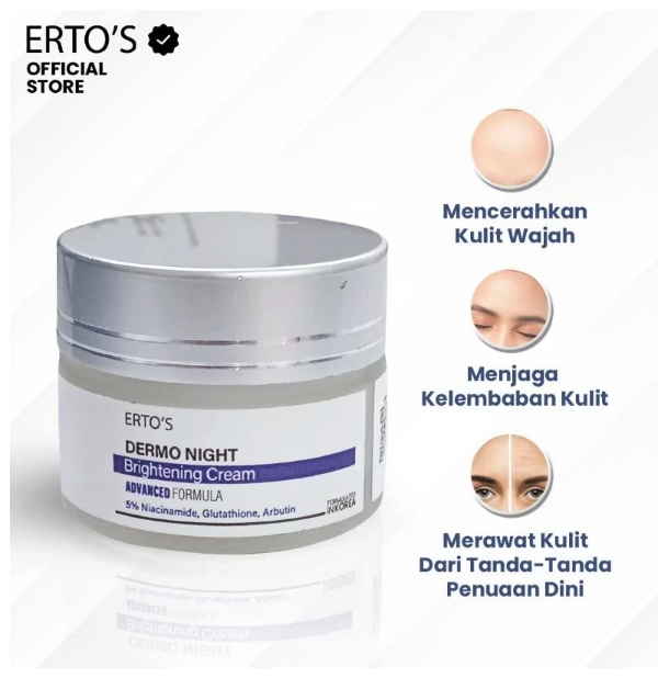  Erto Berjaya International  ERTO'S Dermo Night Brightening Cream