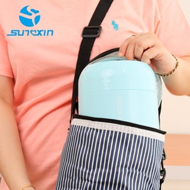 Sunxin Tas Kotak Bekal Rantang 3 Susun