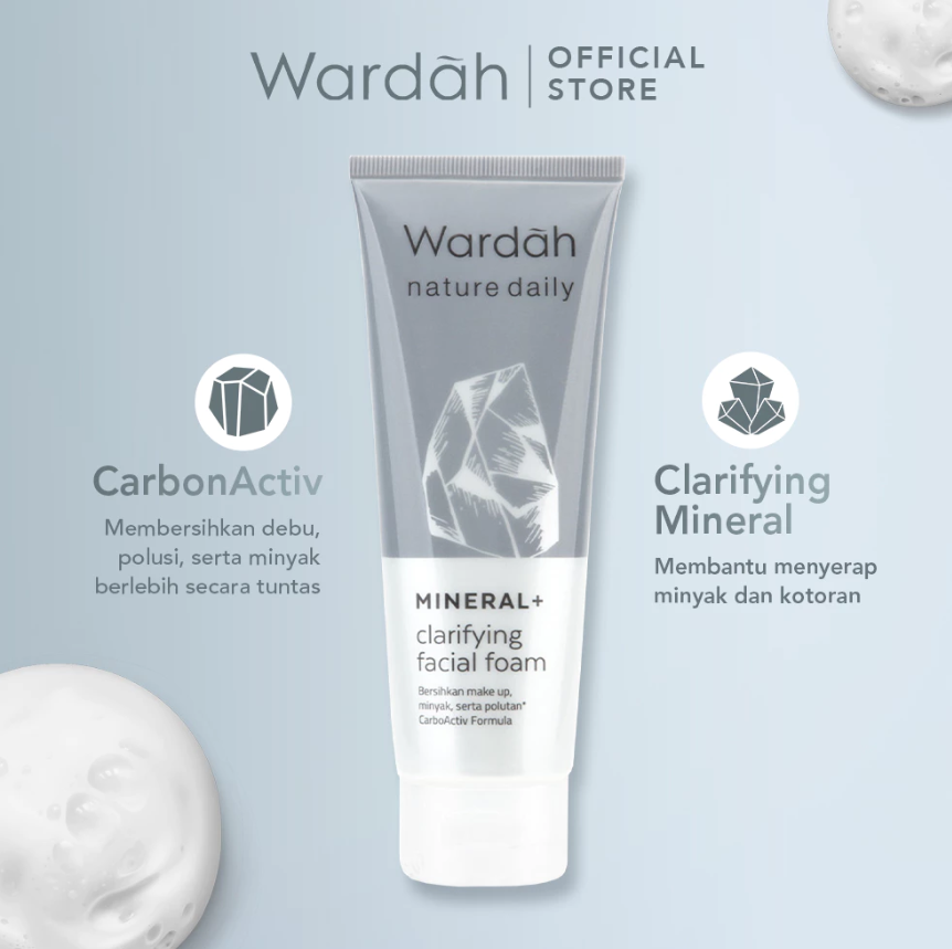 Paragon Technology and Innovation Wardah Nature Daily Mineral+ Clarifying Clay Mask