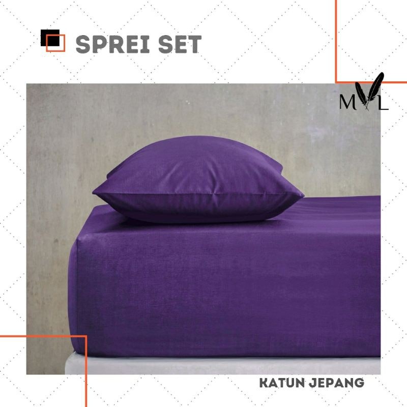 Marvelo Sprei Set Katun Jepang 200x200 3