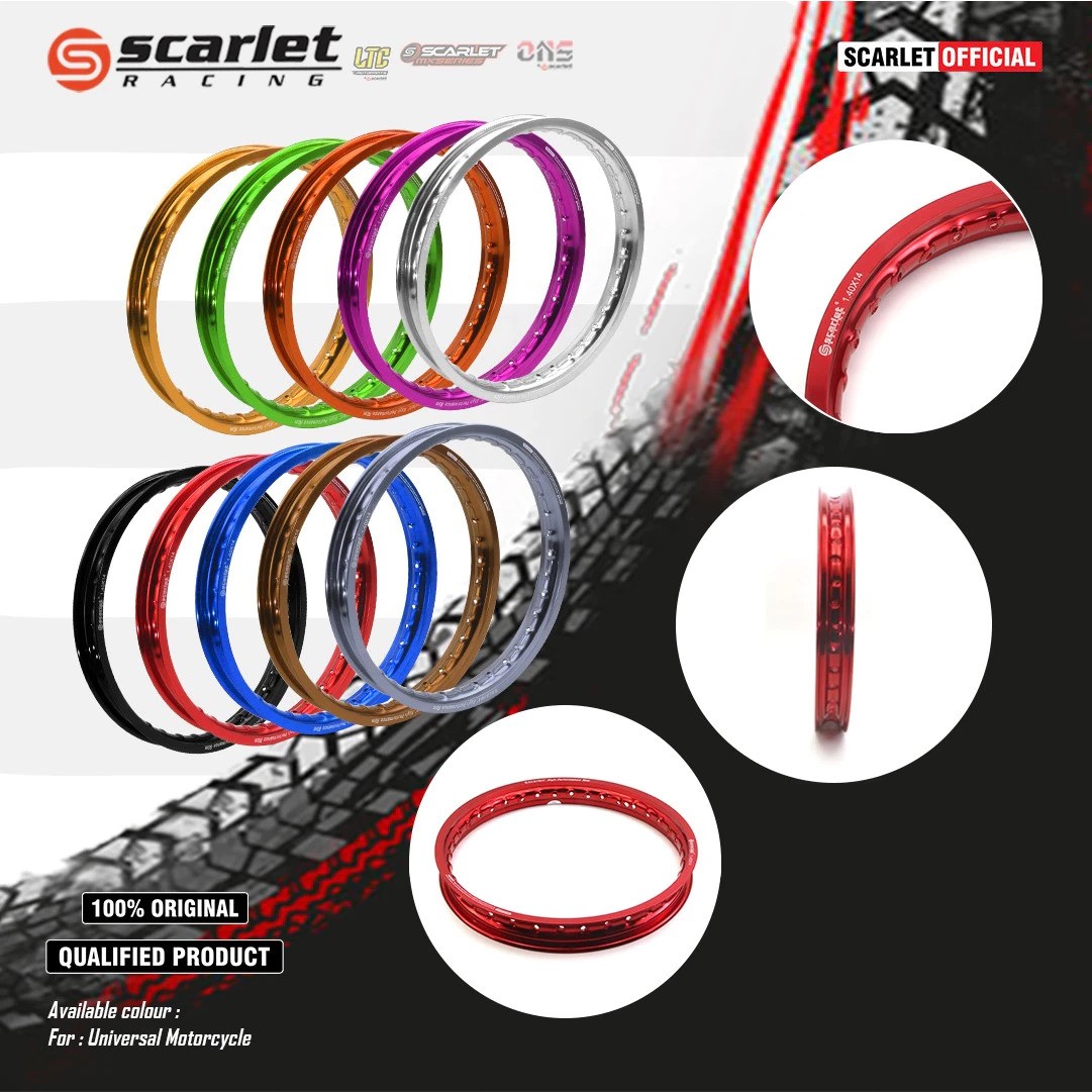 Scarlet Racing Velg Rim 16 2