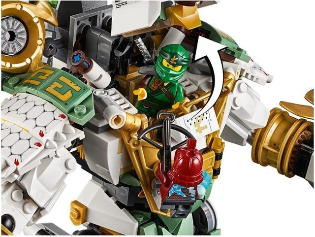 NinjaGo Lloyd's Titan Mech 3