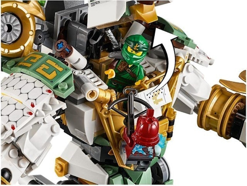 NinjaGo Lloyd's Titan Mech 3