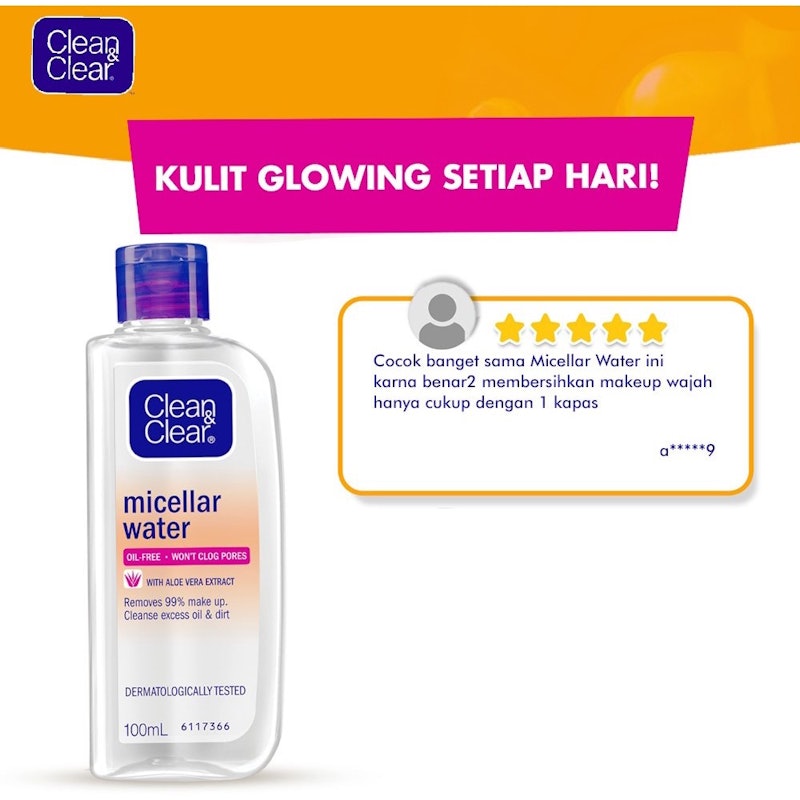 Clean & Clear® Micellar Water 4