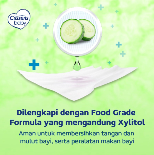 Cussons Hand and Mouth Wipes Naturally Refreshing