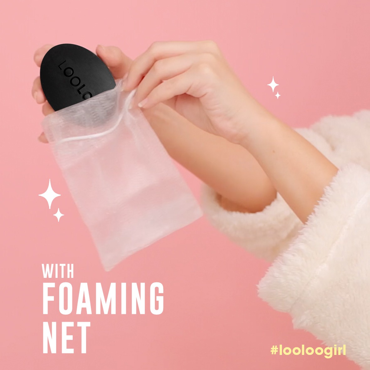 LooLoo Fluffy Brightening Soap