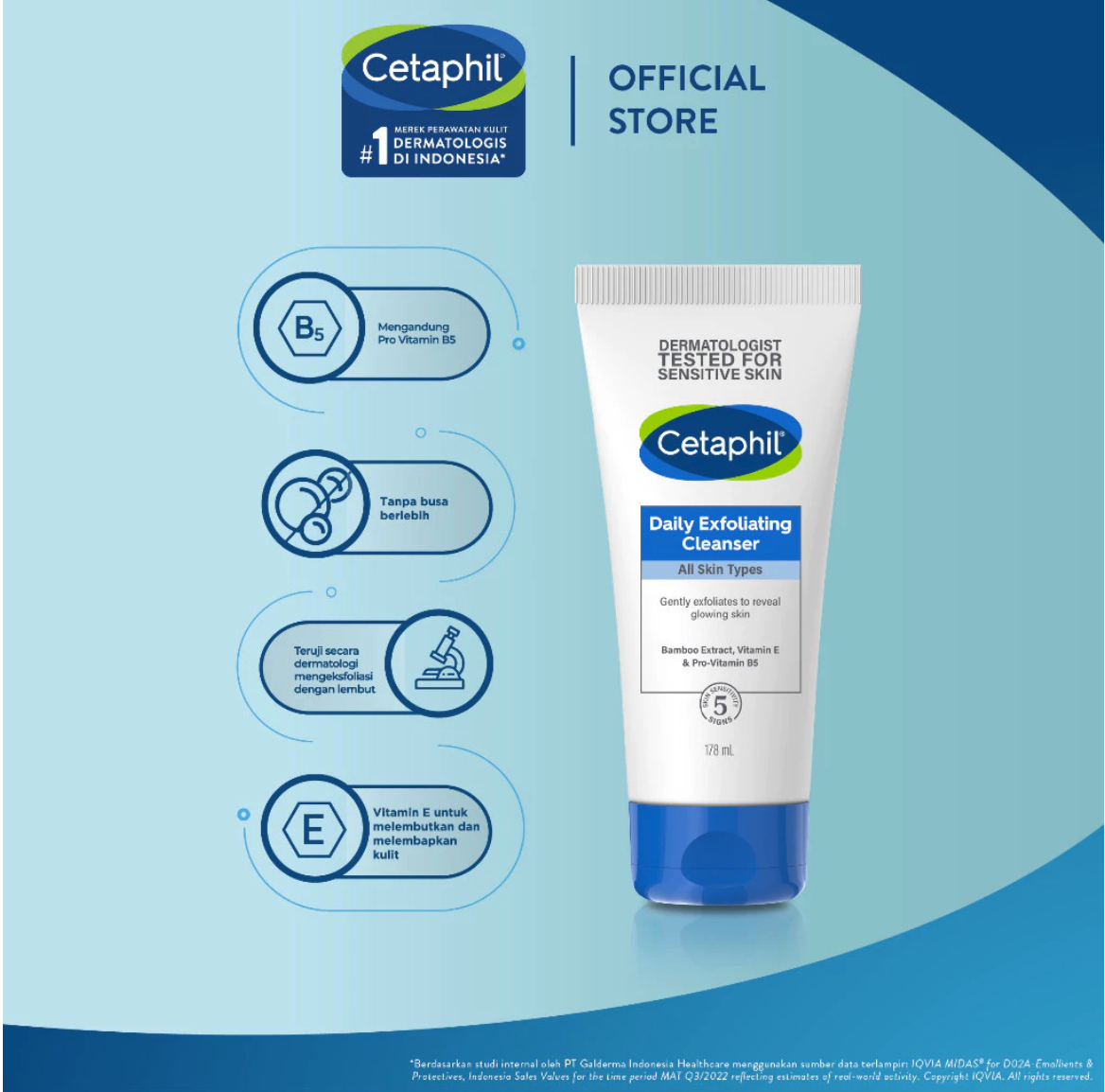 Galderma Cetaphil Daily Exfoliating Cleanser