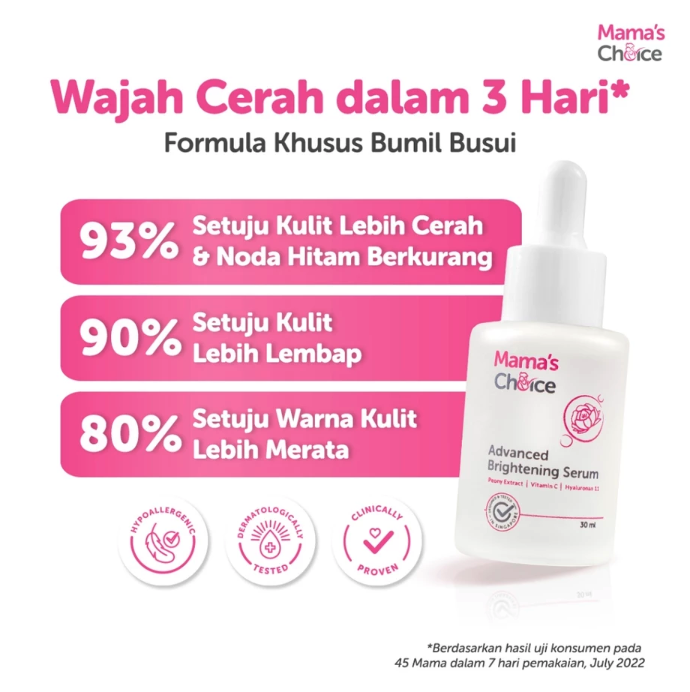 Mamac Distribusi Indo Mama’s Choice Advanced Brightening Serum