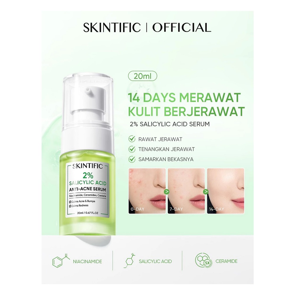 SKINTIFIC Cosmetics SKINTIFIC 2% Salicylic Acid Anti-Acne Serum