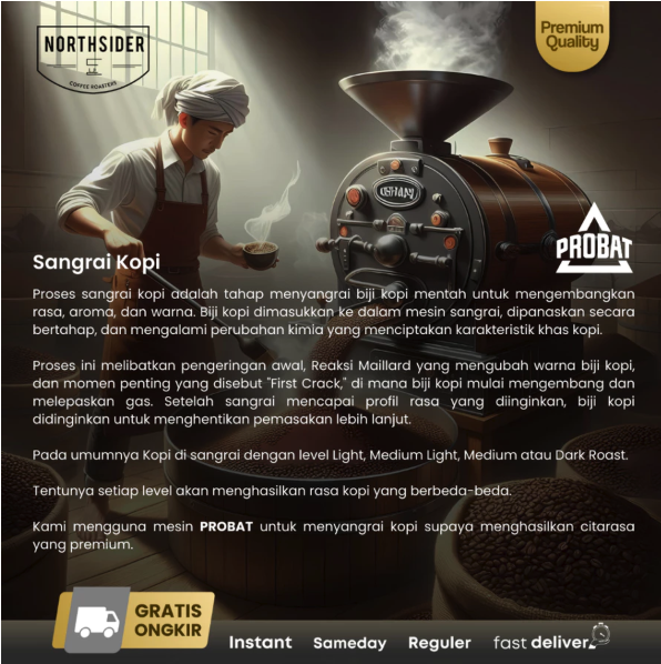 Northsider Coffee Roastery  Northsider Robusta Bali Kintamani