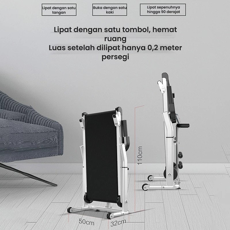 YEESALL Manual Treadmill PM 11 in 1 4