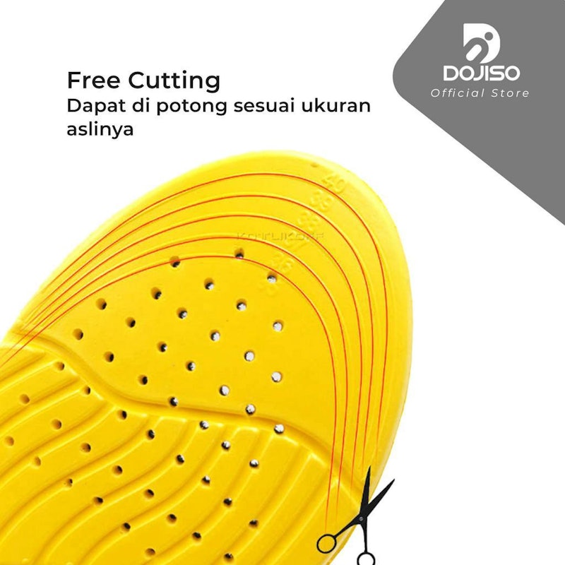 Dojiso Insole Sepatu Sport 5