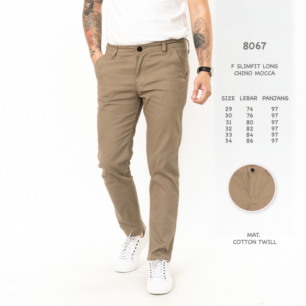 Jane Frey Clothing Jane Frey Slimfit Long Chino 8067