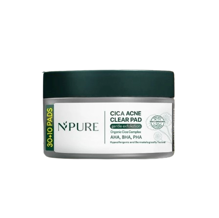 N'PURE ｜ Cica Acne Clear Pad