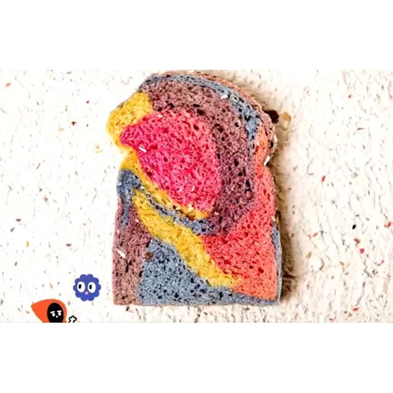Unicorn Oat Bread 4