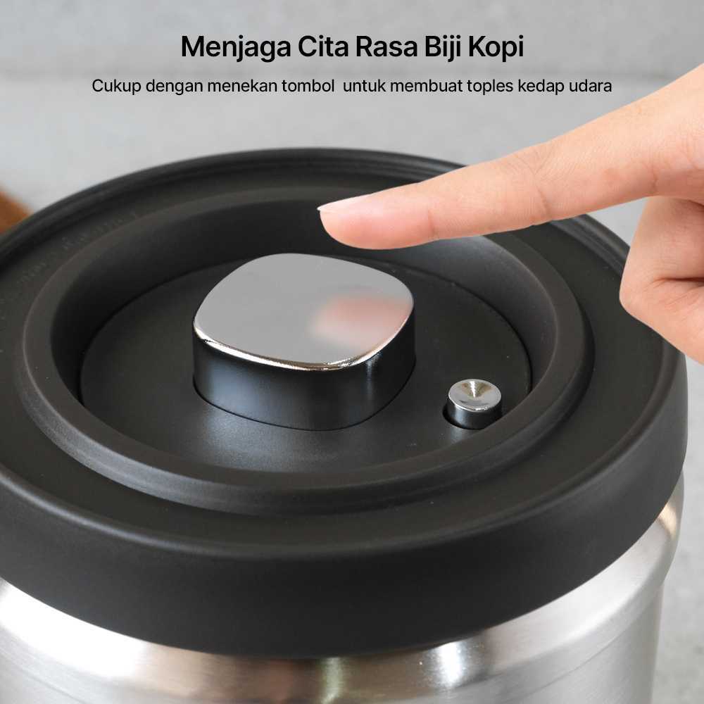 Jakarta Digital Niaga One Two Cups Toples Biji Kopi Kedap Udara L-750