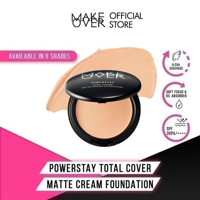 Make Over Powerstay Total Cover Matte Cream Foundation