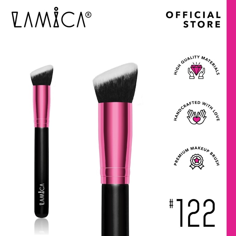 LAMICA Angled Flat Foundation Brush 2