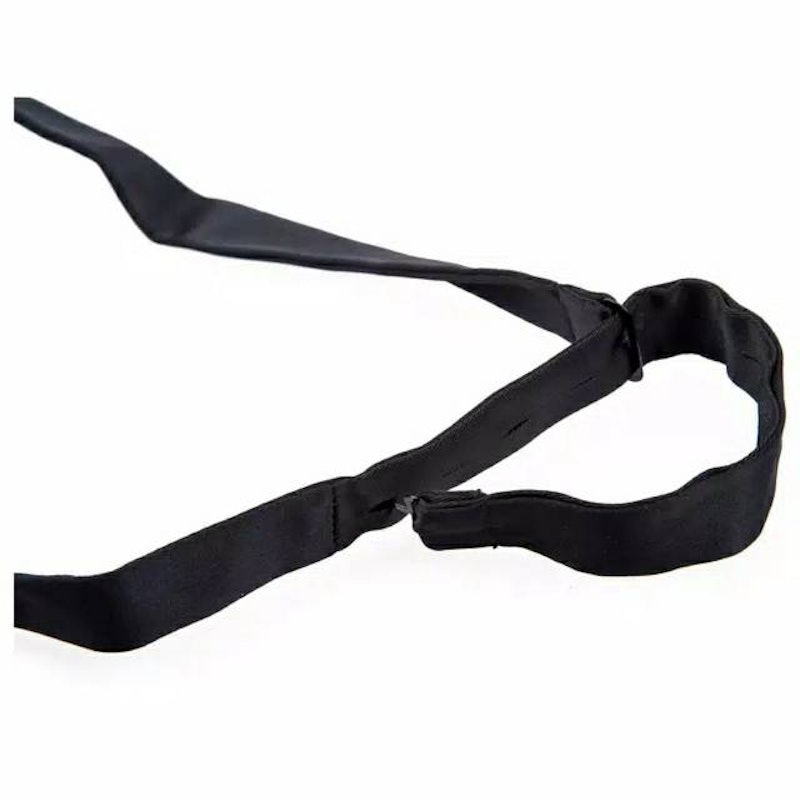 Houseofcuff Self-Tie Bow Black 3
