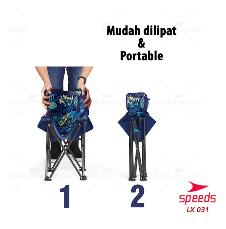 SPEEDS Kursi Lipat Outdoor Serbaguna (L) 5