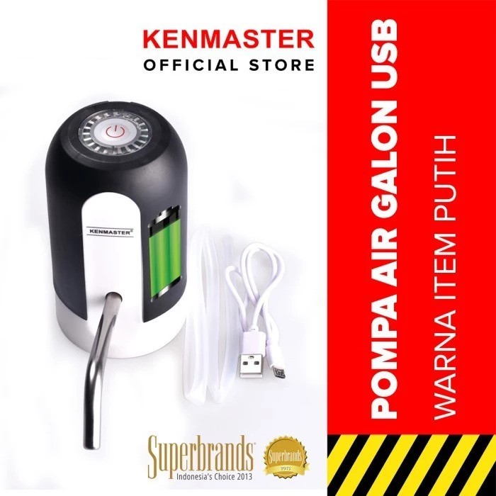 Viva Tehnik Mandiri Kenmaster Pompa Air Galon USB KM-68