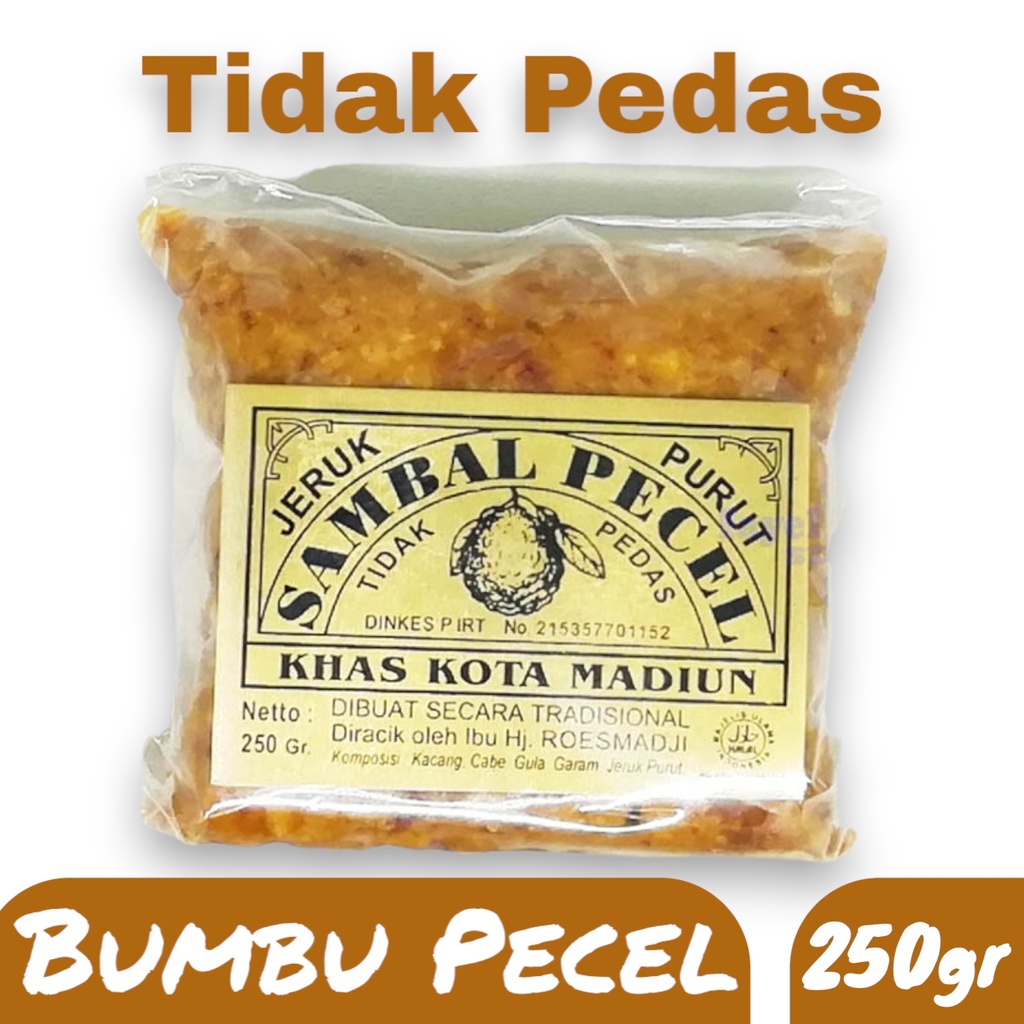 Sambel Pecel Madiun Cap Jeruk Purut
