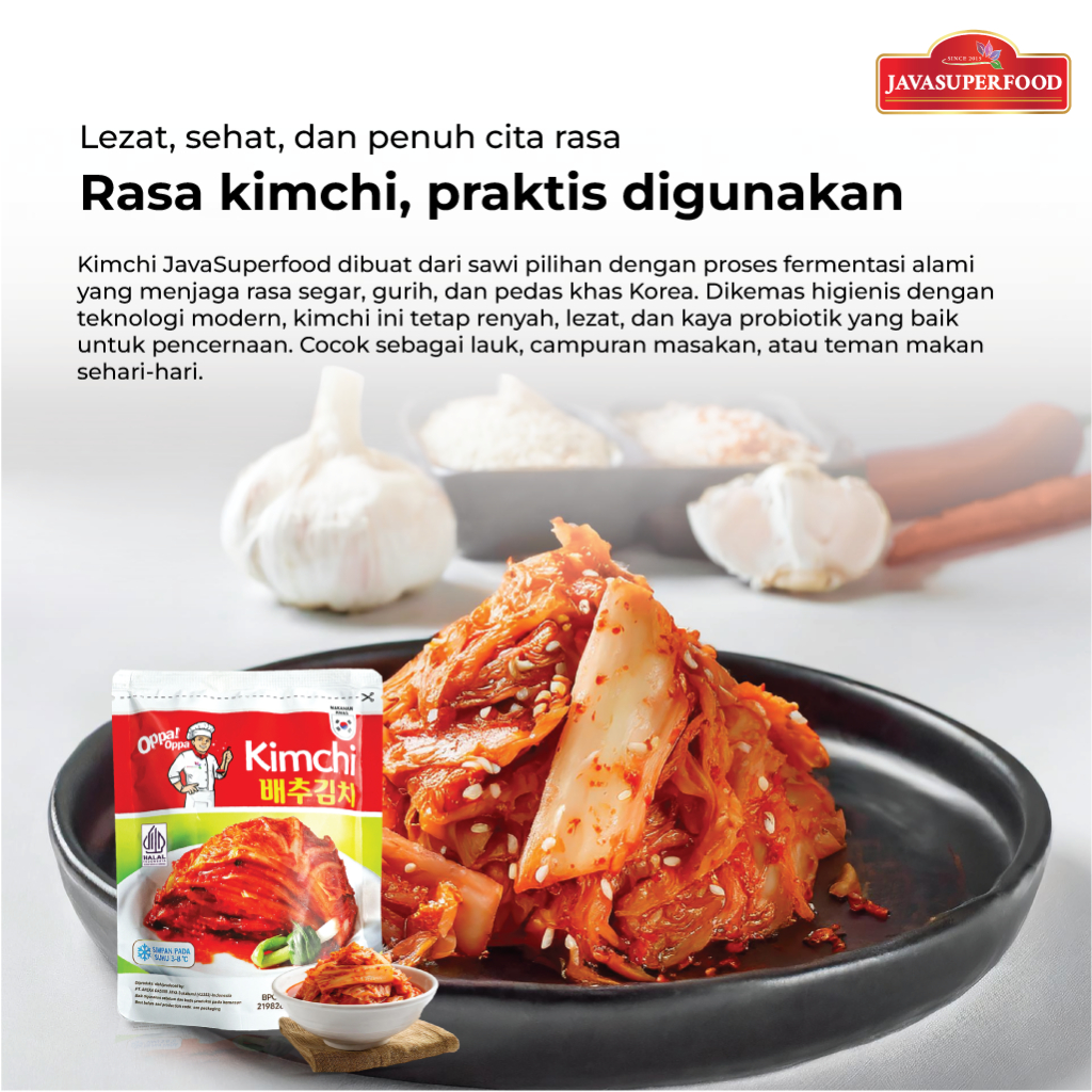 Aneka Dasuib Jaya Java Super Food Oppa! Oppa Kimchi