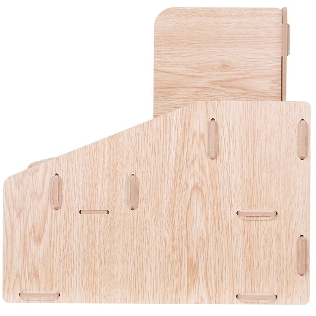 Deli Rak Kayu Multifungsi