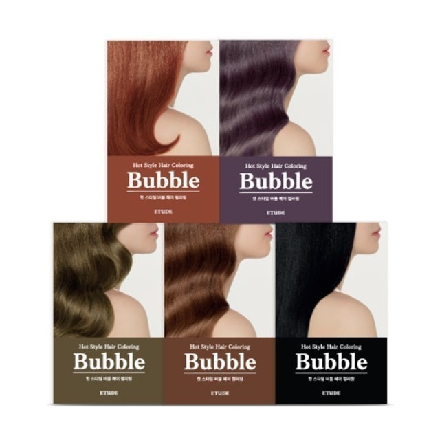 Hot Style Bubble Hair Coloring