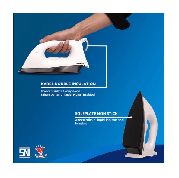 Kencana Gemilang Miyako Setrika   EI1000MPK
